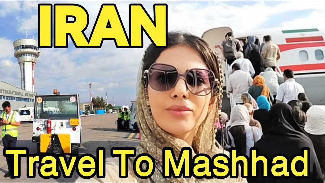 Flying From KERMAN To Mashhad, IRAN 🇮🇷/Inside MASHHAD Airport!