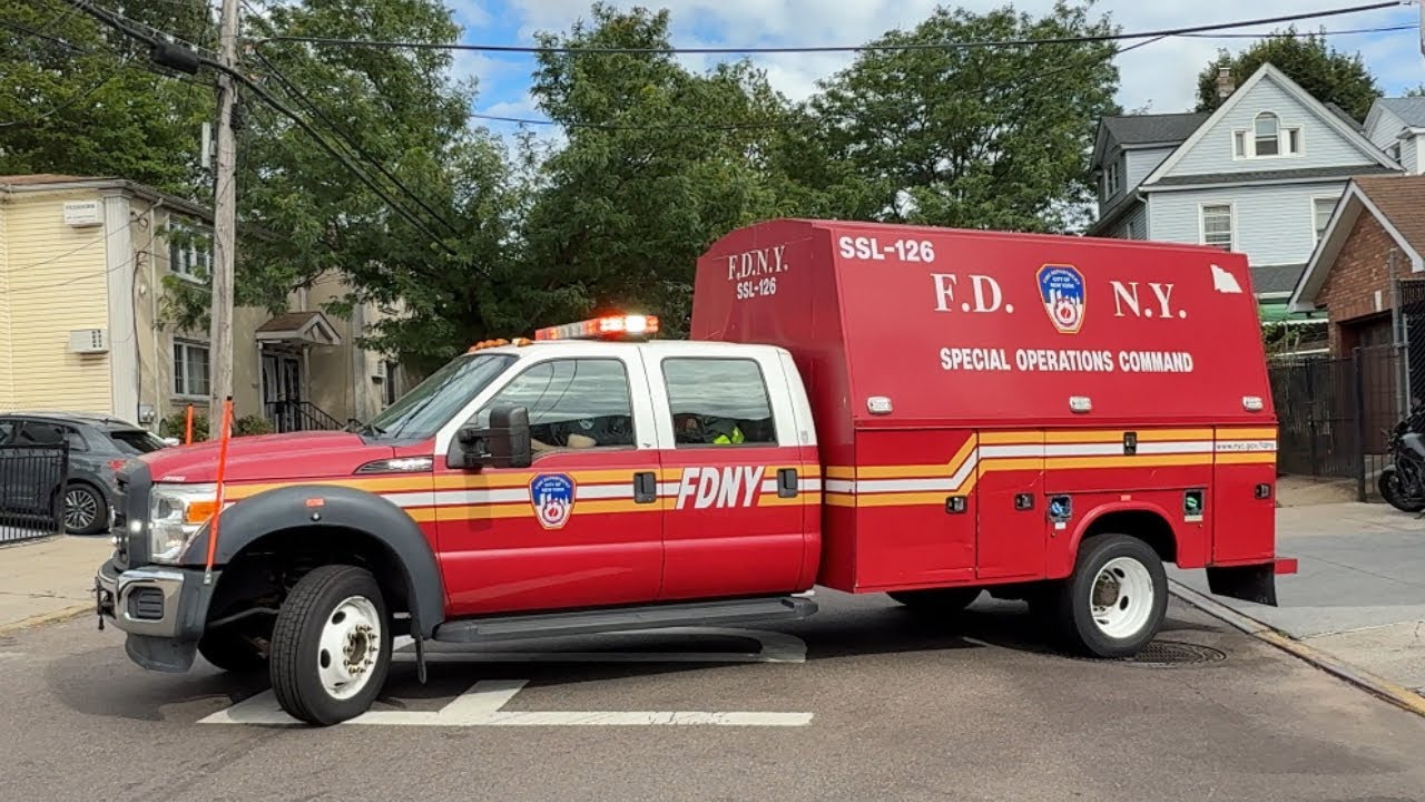 **RARE CATCH** FDNY Soc Support L126 & E303 Responds for a second due water rescue