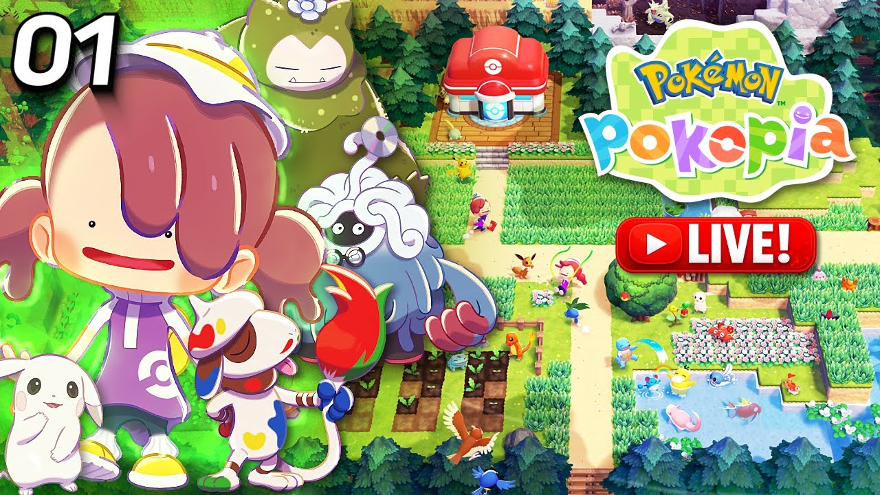 🚨LIVE POKEMON POKOPIA #1