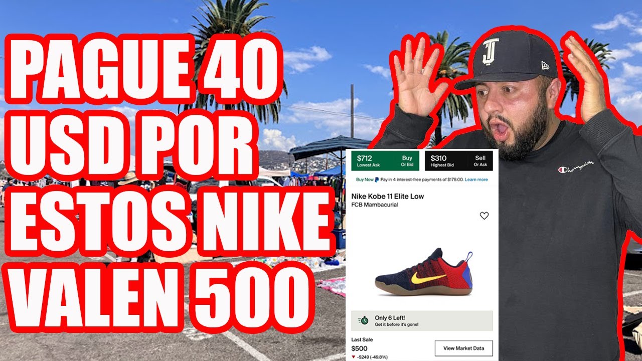 ESTE NIKE VALE 500 DOLARES LO ENCONTRE EN EL SWAPMEET EN 40