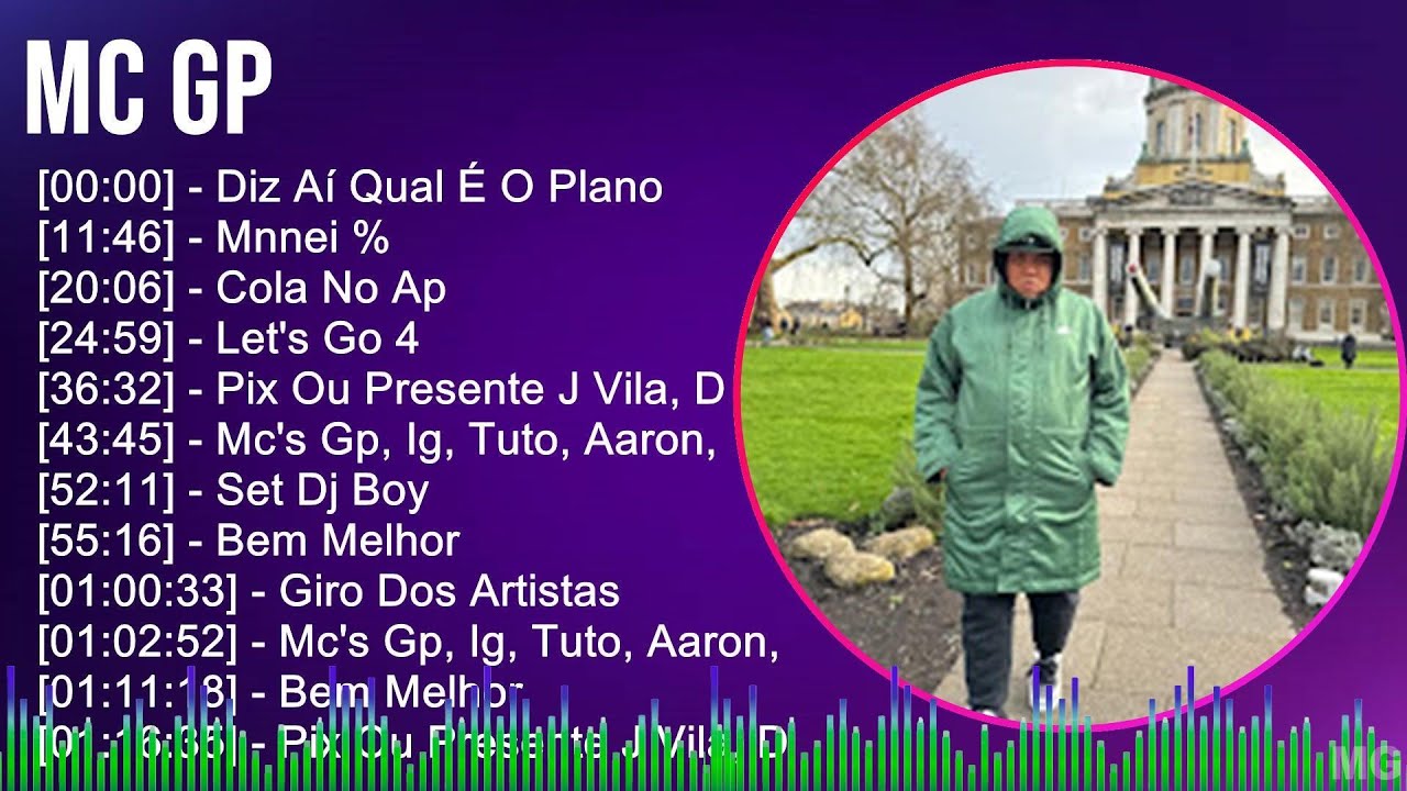 MC GP 2024 MIX Playlist - Diz A&iacute; Qual &Eacute; O Plano, Mnnei %, Cola No Ap, Let's Go 4