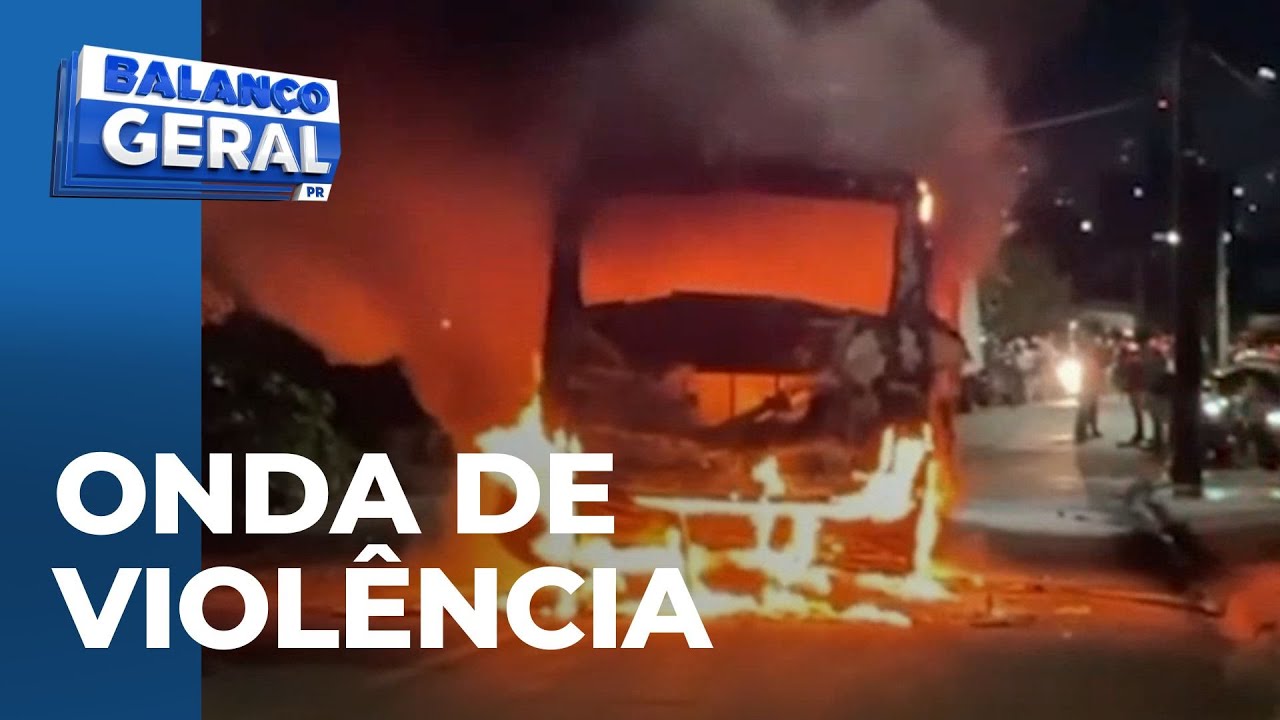 Protestos em Londrina: Ônibus são incendiados e transporte público é suspenso