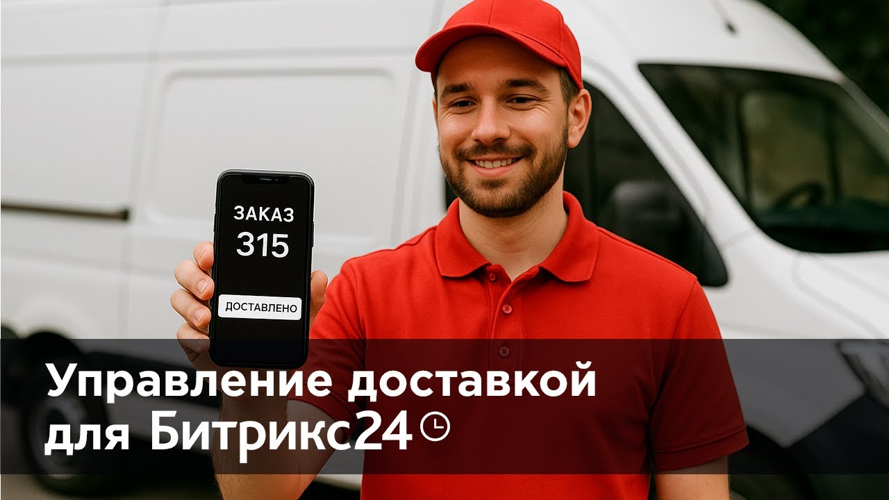 Как настроить доставку заказов в Битрикс24: от заказа до отметки GPS?