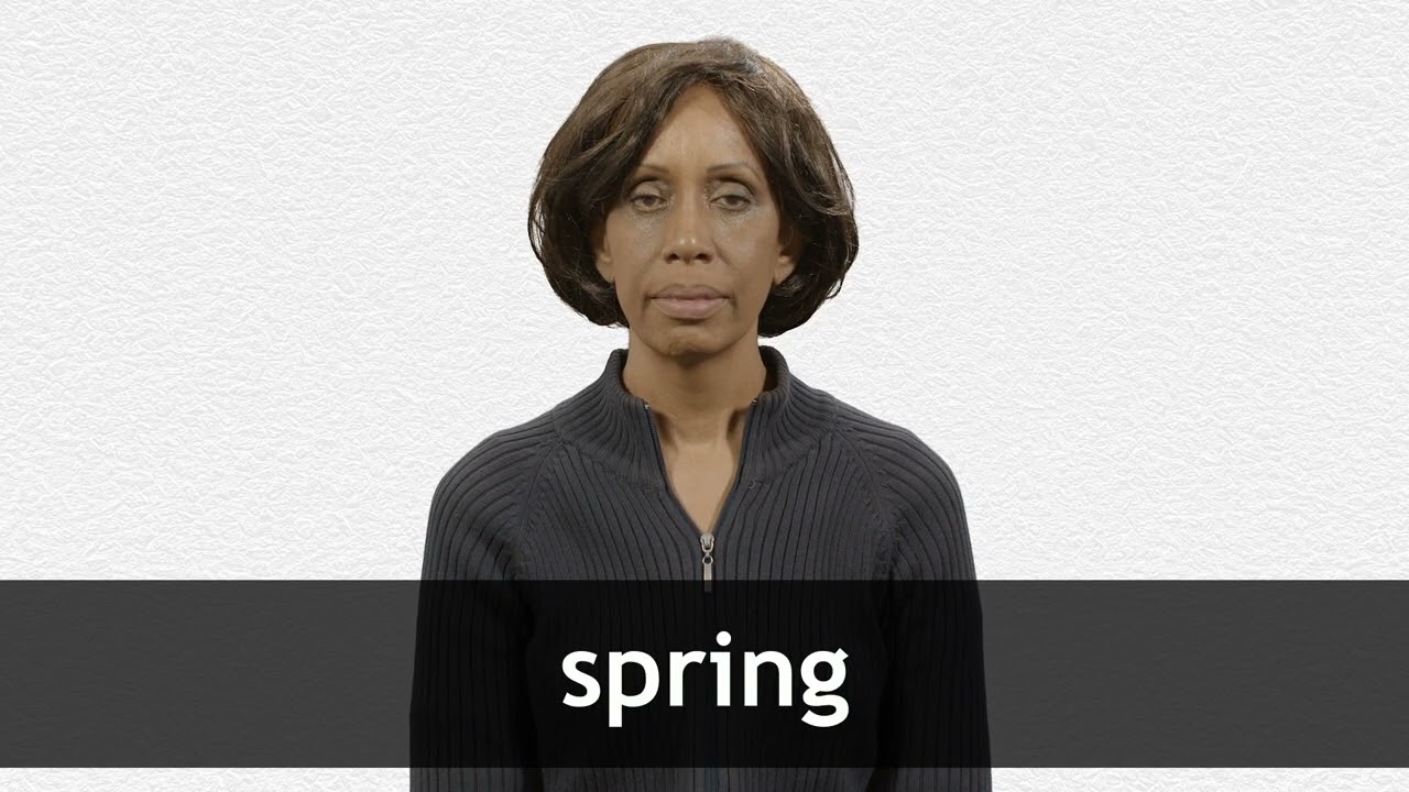 How to pronounce SPRING in American English