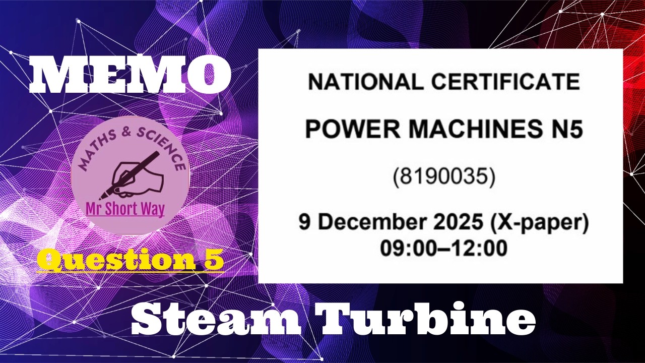 Power Machine N5 Nov 2025 Paper Steam Turbine (Velocity Diagram)