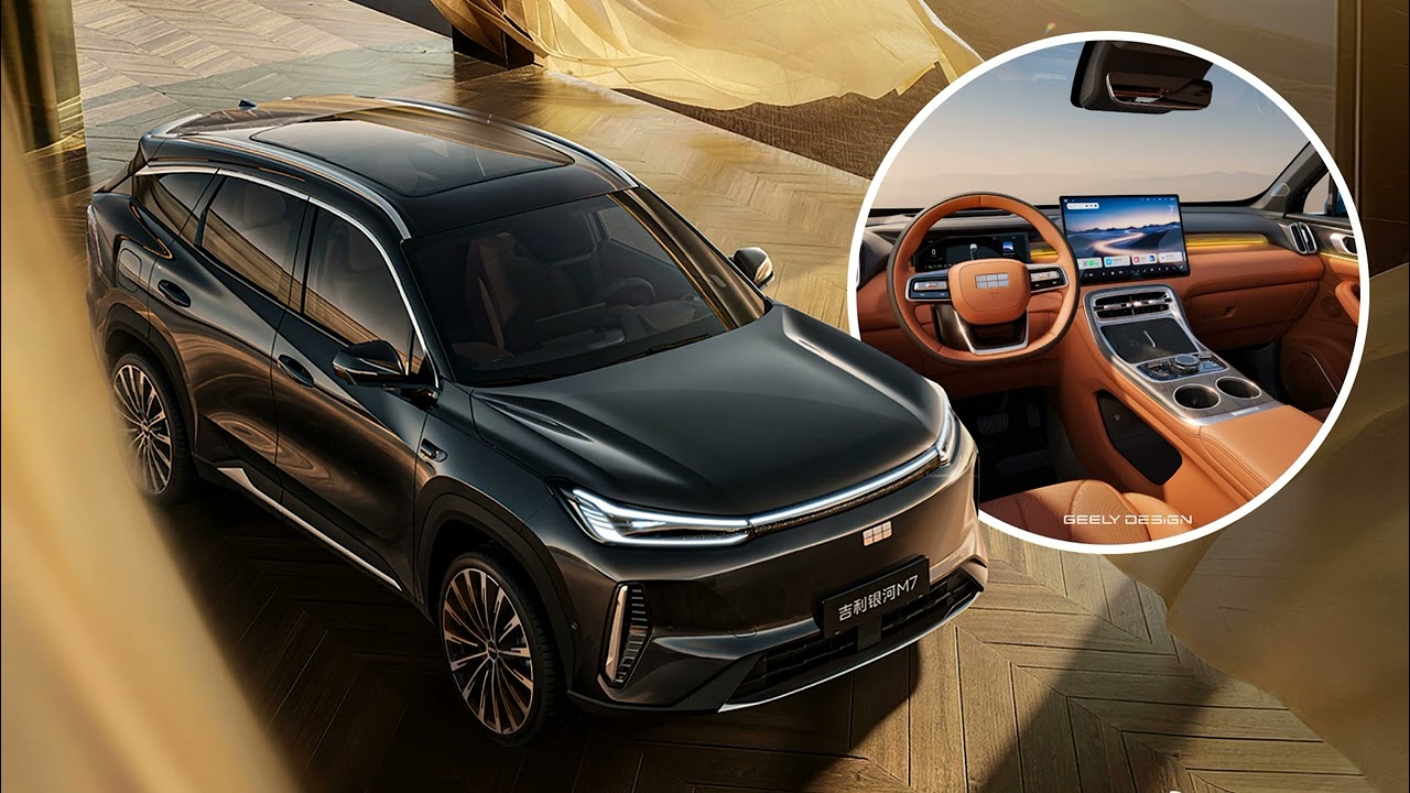Представлен Geely Galaxy M7: гибридный кроссовер, отличающийся экономичностью и большим запасом х...