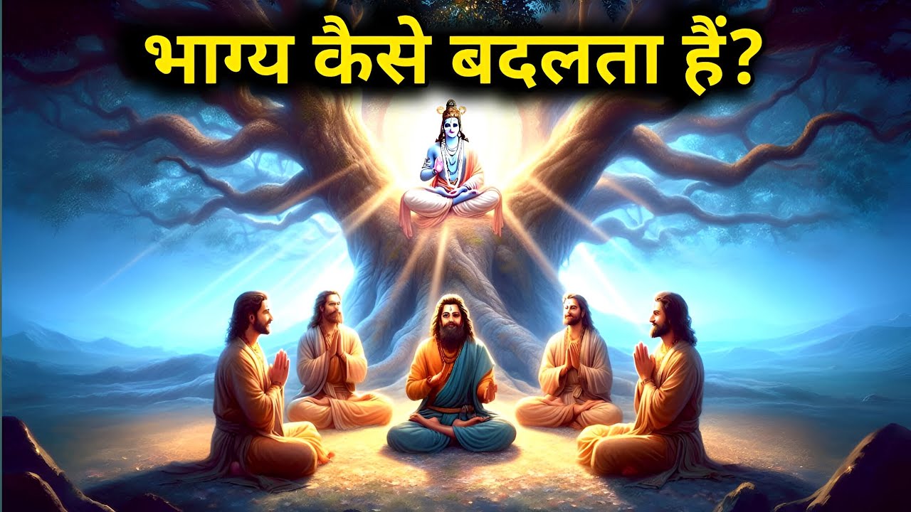 जाने भाग्य कैसे बदलाता है भगवान विष्णु ने बताया |  मजेदार कहानी  #hindistories 