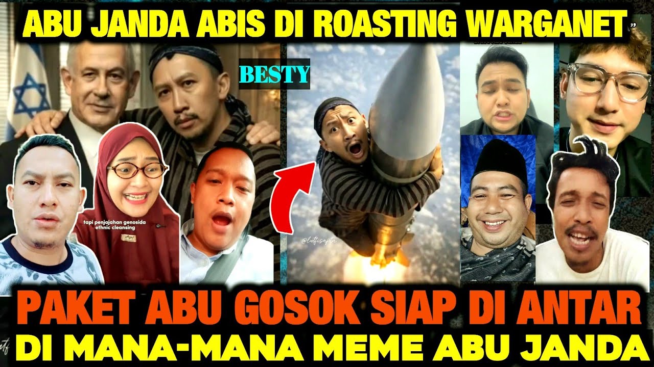 BIKIN MALU !! ABU JANDA JADI BAHAN ROASTING NGAPAIN ORANG GINI DI UNDANG KE TELEVISI SWASTA