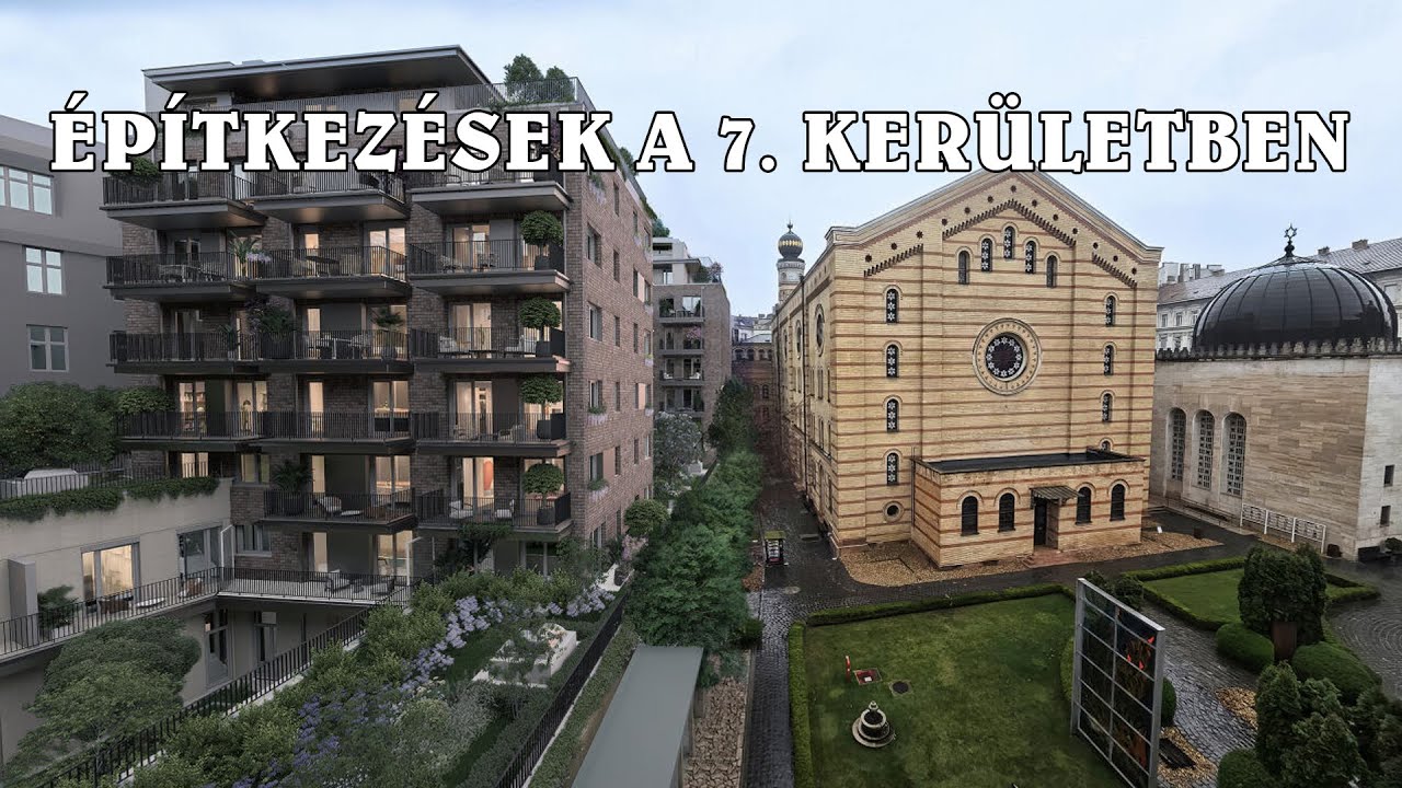 Rubin Residence, Moxy Hotel, Severn Pearl - a Dohány utcai Zsinagóga környéke teljesen megújul