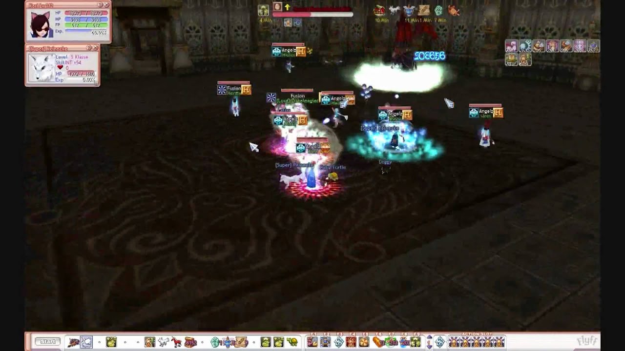 Flyff Burudengs best Mages & Rms vs Desmodan