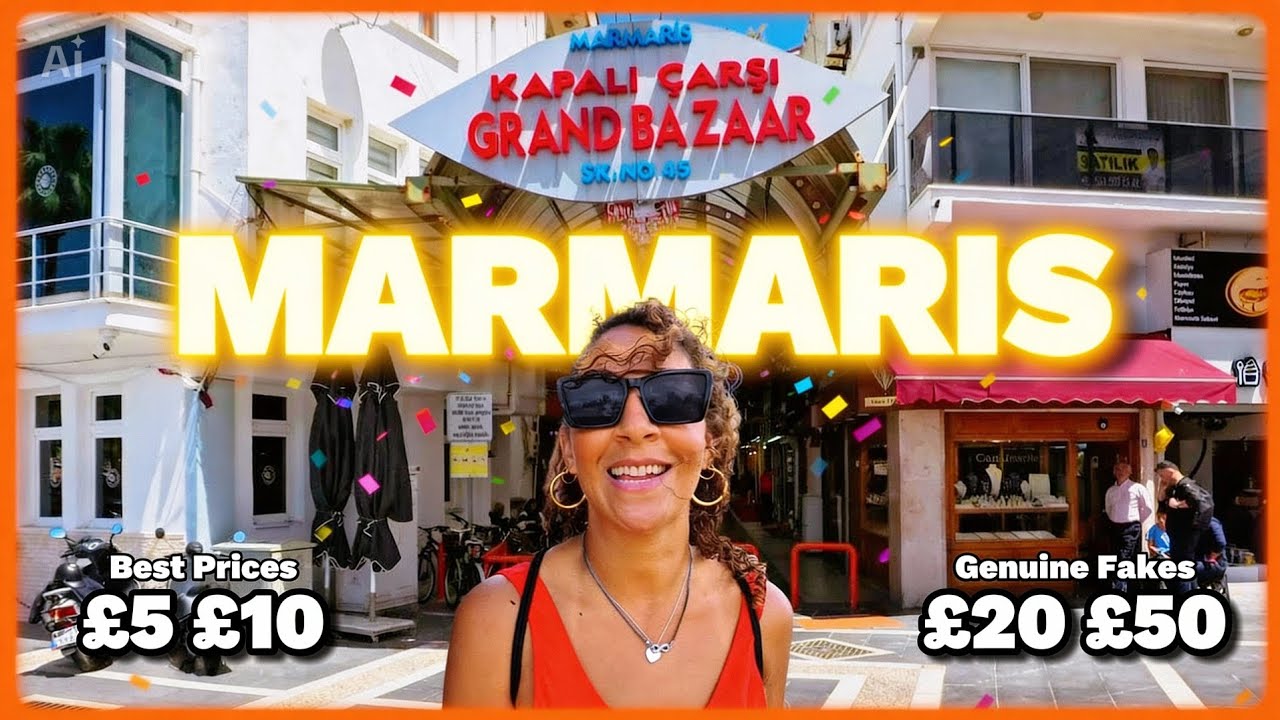 We were SHOCKED at these PRICES Grand Bazaar Marmaris Türkiye Clothes Bags Trainers  cheap shopping