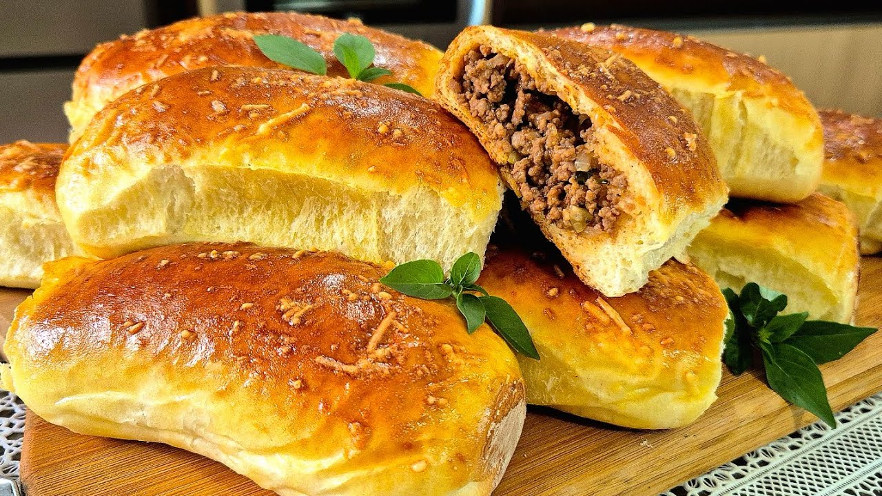 VAI UM PÃO COM CARNE AÍ-Massa perfeita com recheio suculento
