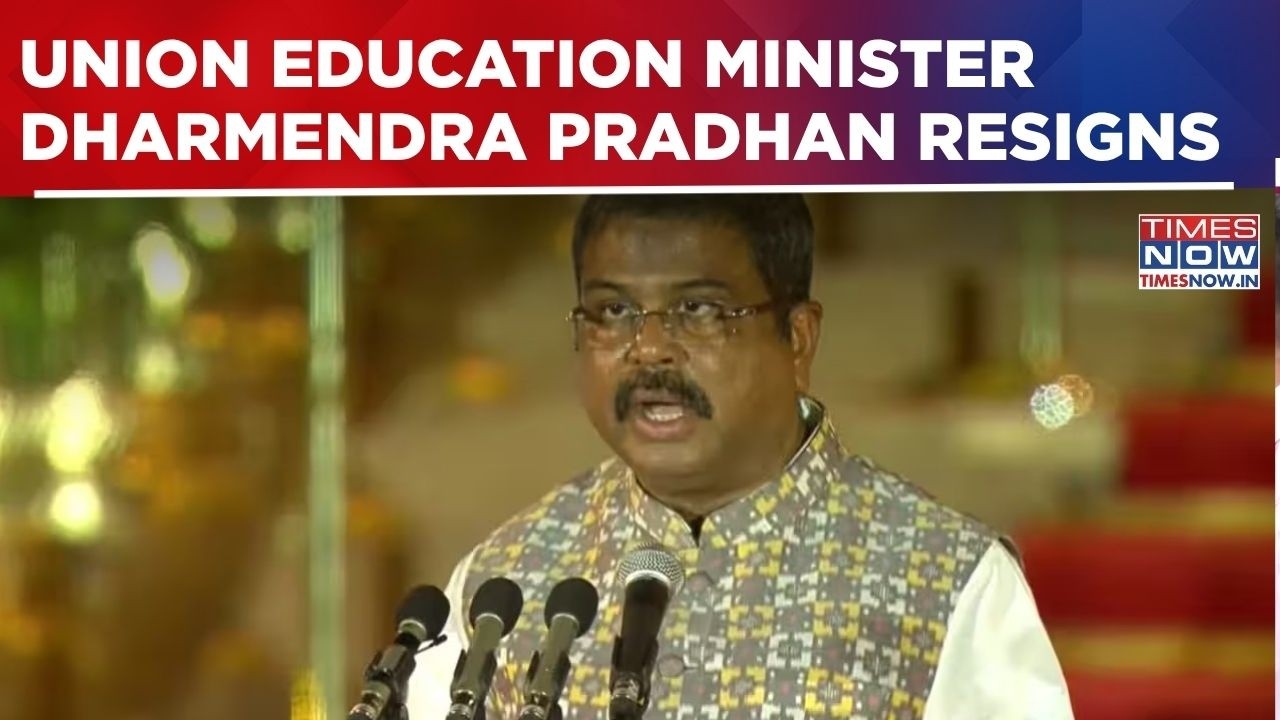 Dharmendra Pradhan Resigns As Union Education Minister | Breaking News | NEET Row Fallout