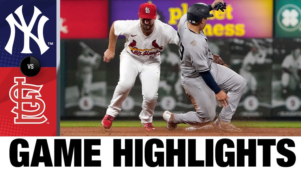 Yankees vs. Cardinals Game Highlights (8/5/22) | MLB Highlights