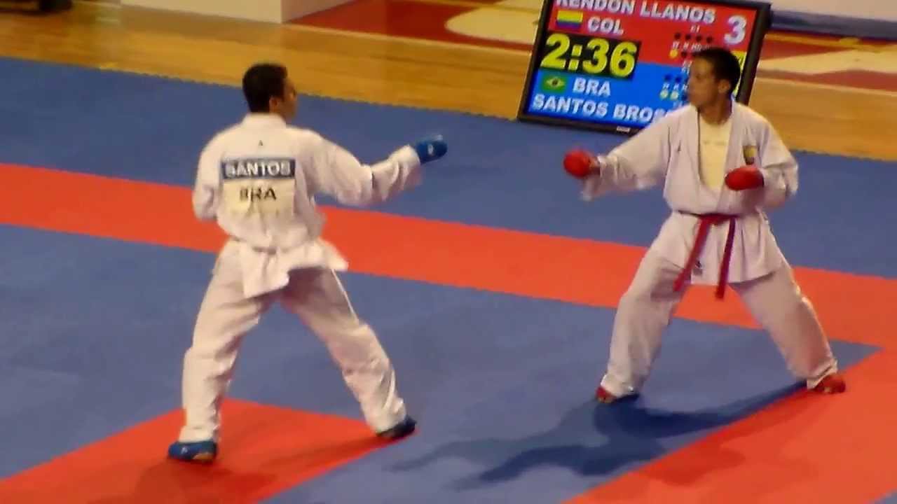 !!!COLOMBIA CAMPEÓN!!!  Karate Do Andrés Rendón Juegos Mundiales Cali 2013