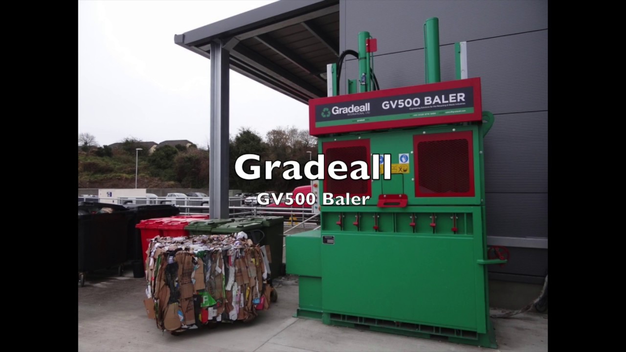 Gradeall GV500 Vertical Baler