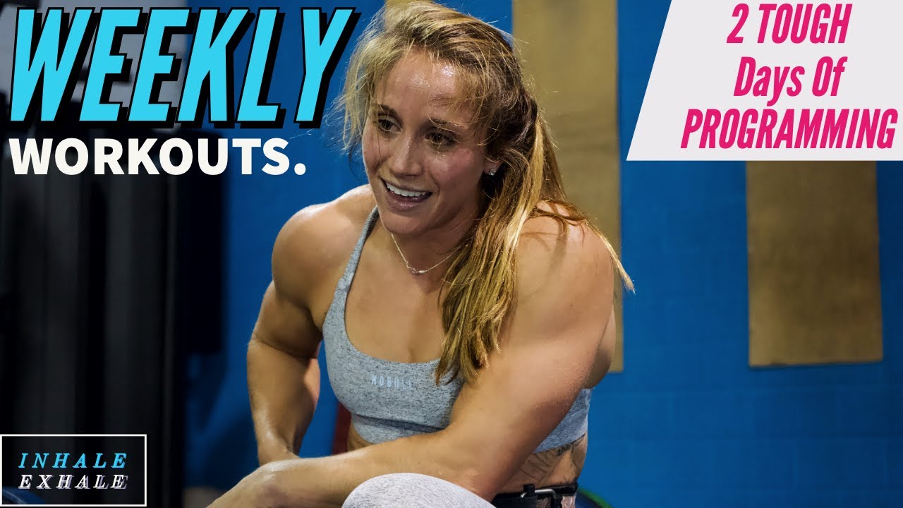 Kristi Eramo | My WEEK of WORKOUTS! Try THESE!