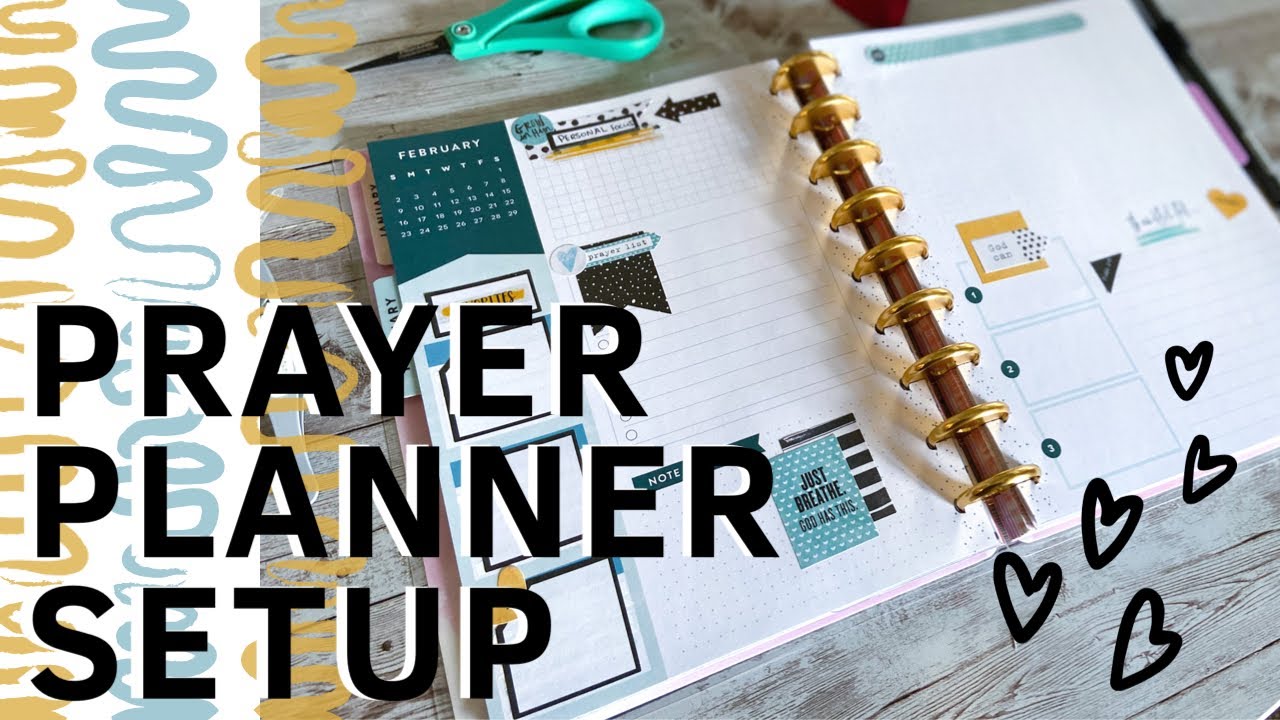PRAYER PLANNER EXPLAINED AND DECORATED | Happy Planner Monthly Layout | Faith Planner