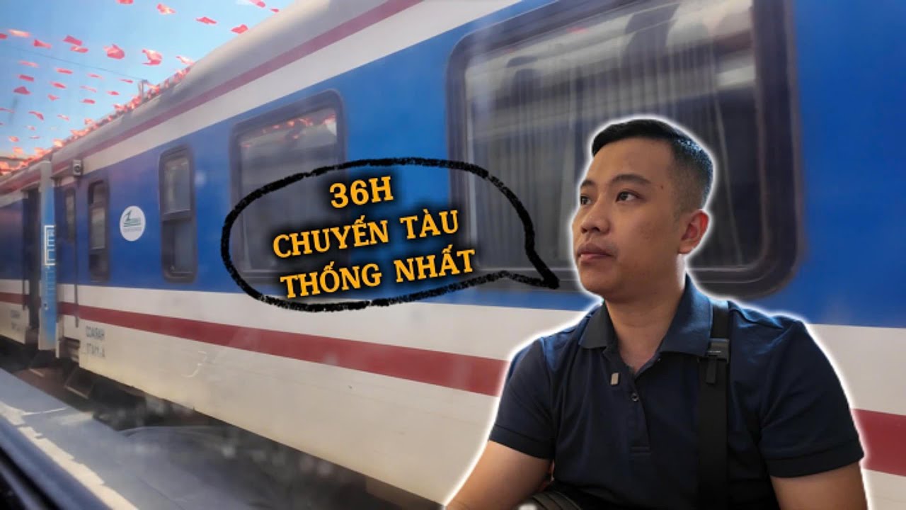 36 giờ NGỦ NGỒI trên tàu Thống Nhất xuyên Việt | Vlog SG#1