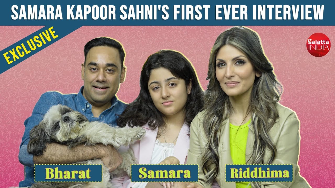 Riddhima Kapoor & Bharat Sahni's daughter Samara Kapoor Sahni's FIRST EVER interview | Ranbir Kapoor