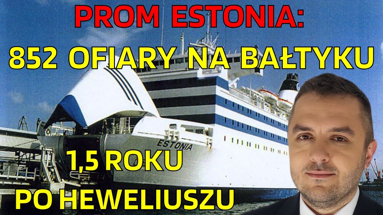 Prom Estonia zatonął na Bałtyku 1,5 roku po Heweliuszu