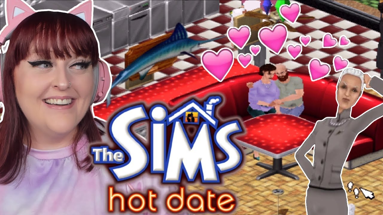 Giving Betty Newbie the romance she deserves in The Sims Hot Date! 💝 (The Sims 1)