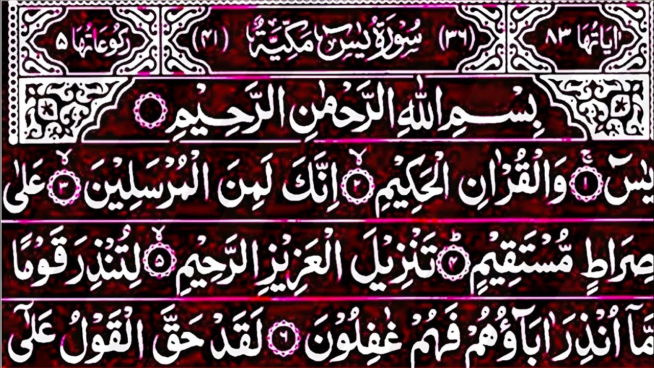 Surah Yasin Surah Rahman | Beautiful Recitation Surah Yaseen Surah Rahman Full | Quran Tilawat | 037