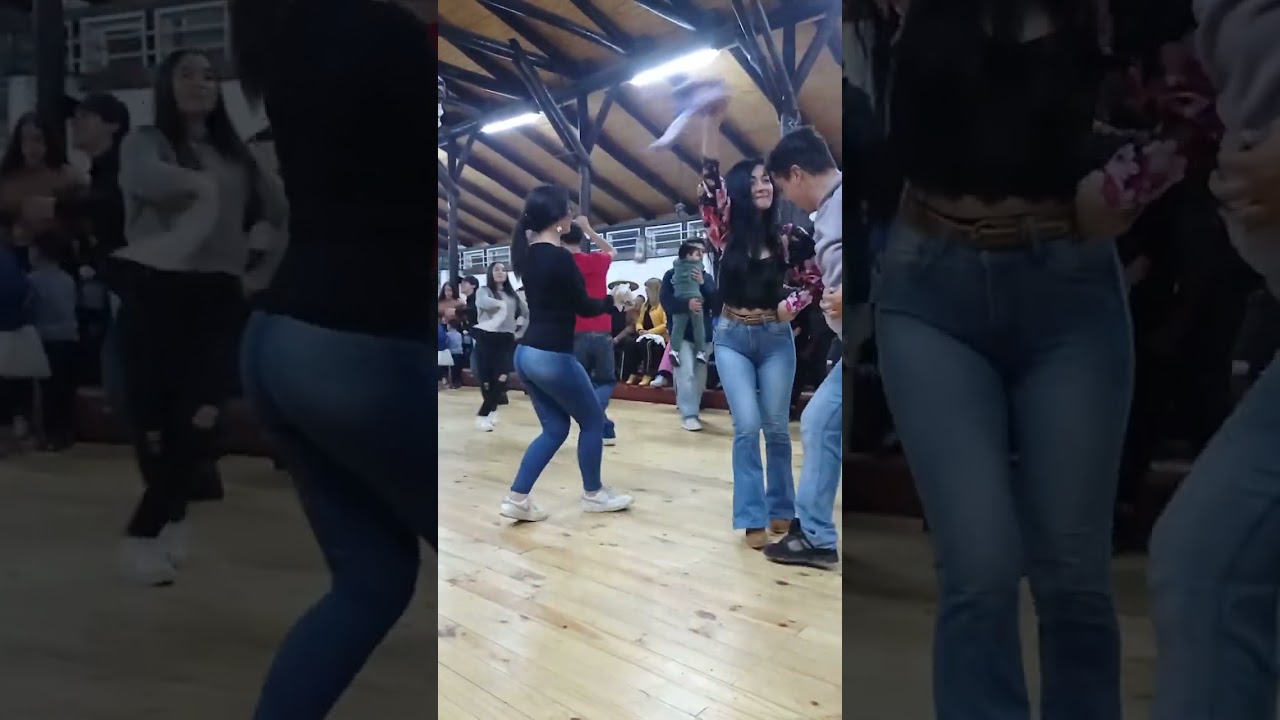 una de tantas cuequitas en el Rancho Folclorico de Talca