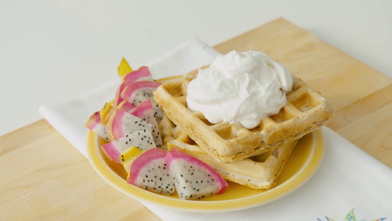 Fluffy, Vegan Banana Waffles | Vegan Eats with Liv's Healthy Life
