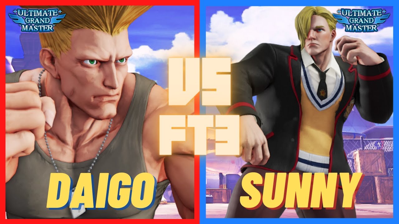 SFV 🌟 Daigo Umehara (Guile) vs SunnyGuile (ED) 🌟 Street Fighter V 06.022
