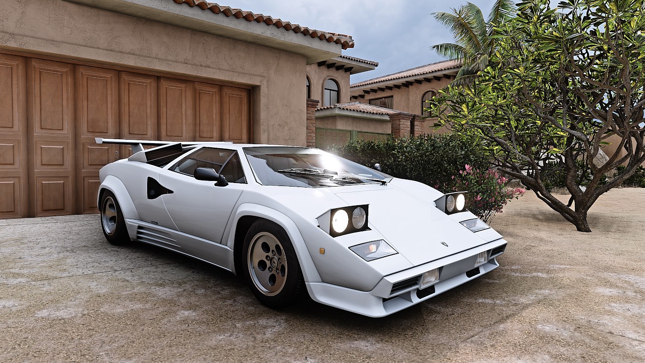 Lamborghini Countach LP5000 QV 1988 | Forza Horizon 5 | Steering Wheel (G29) Gameplay