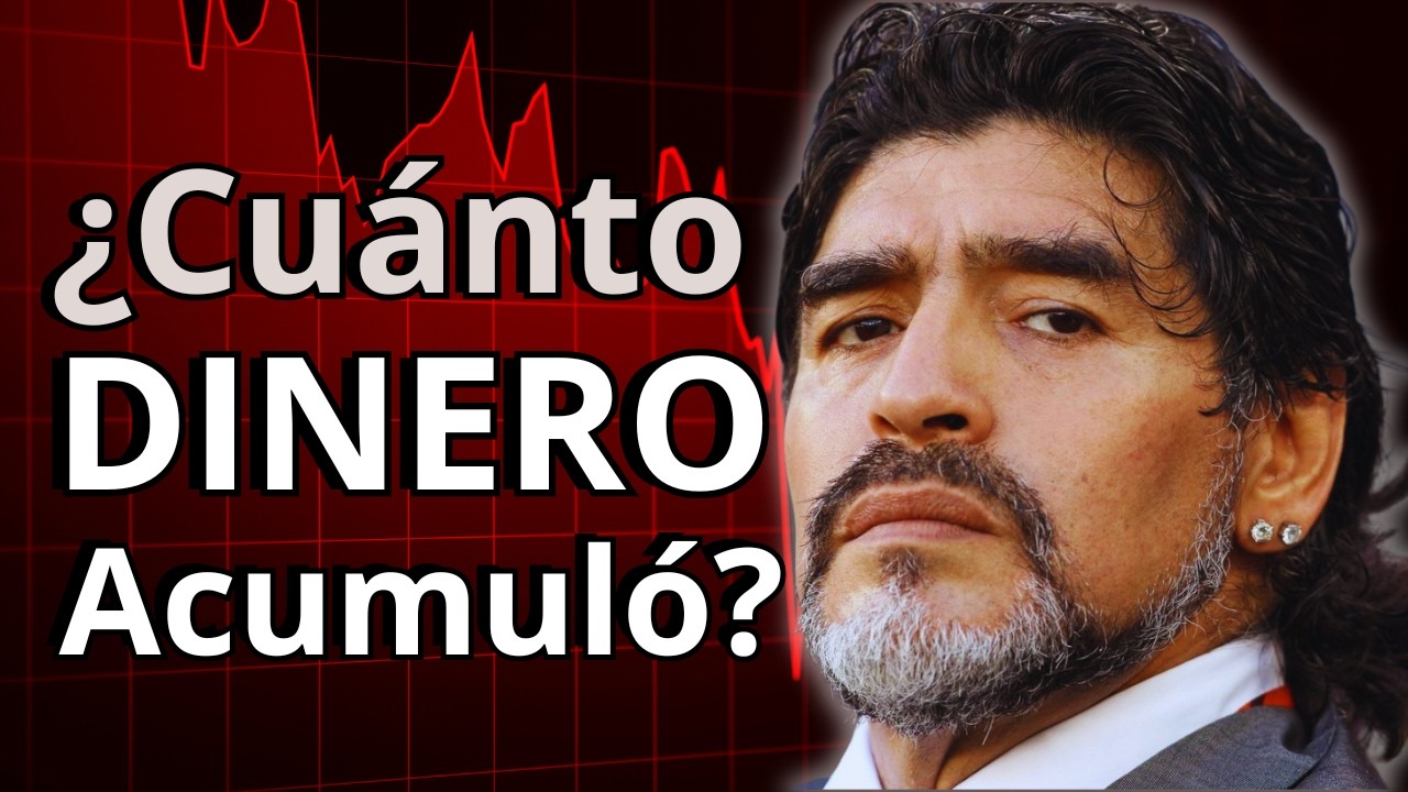 💸MARADONA: ¿A cuánto ASCENDÍA Su VERDADERA FORTUNA?