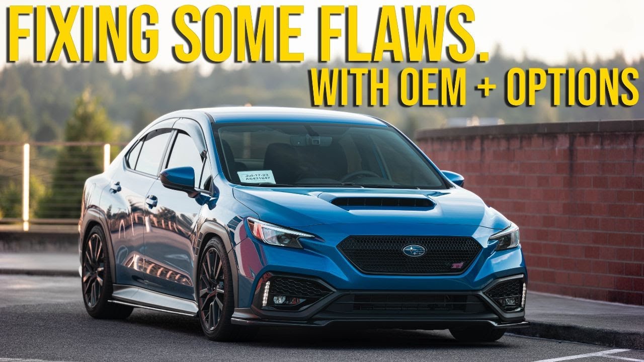 Делаем новый Subaru WRX лучше с помощью OEM + запчастей!