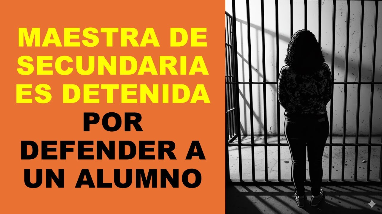Soy Docente: MAESTRA DE SECUNDARIA ES DETENIDA POR DEFENDER A UN ALUMNO