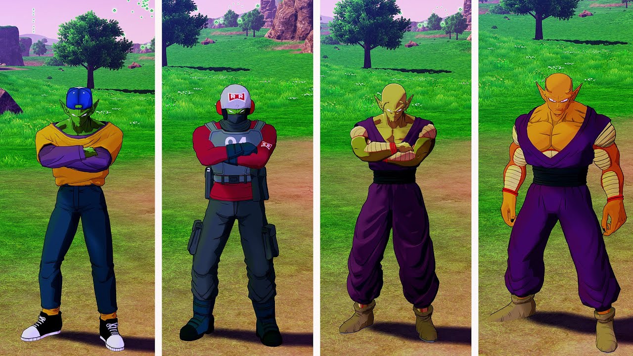All Piccolo End Game Outfits - Dragon Ball Z: Kakarot Mods