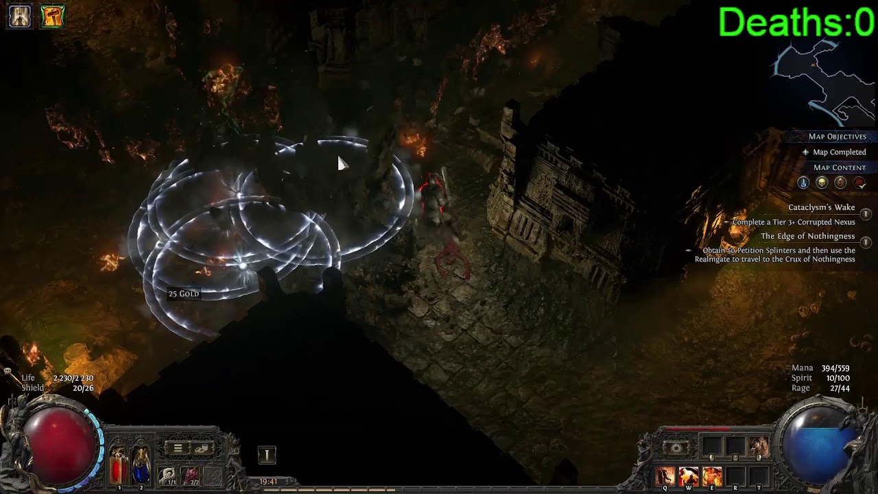 Armour Nodes Only Smith, Second Wind, Deaths Not Allowed