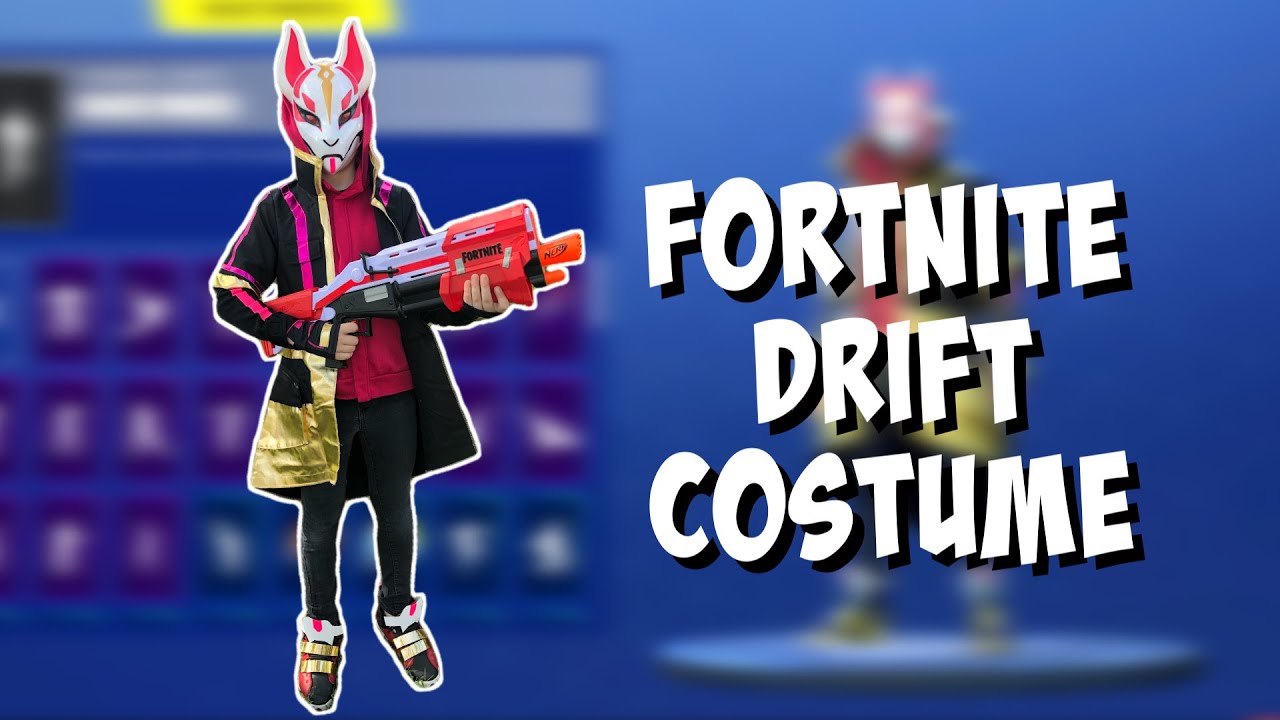 DRIFT COSTUME From Spirit Halloween Review + Custom DIY Add-ons FORTNITE IN REAL LIFE #FortniteIRL