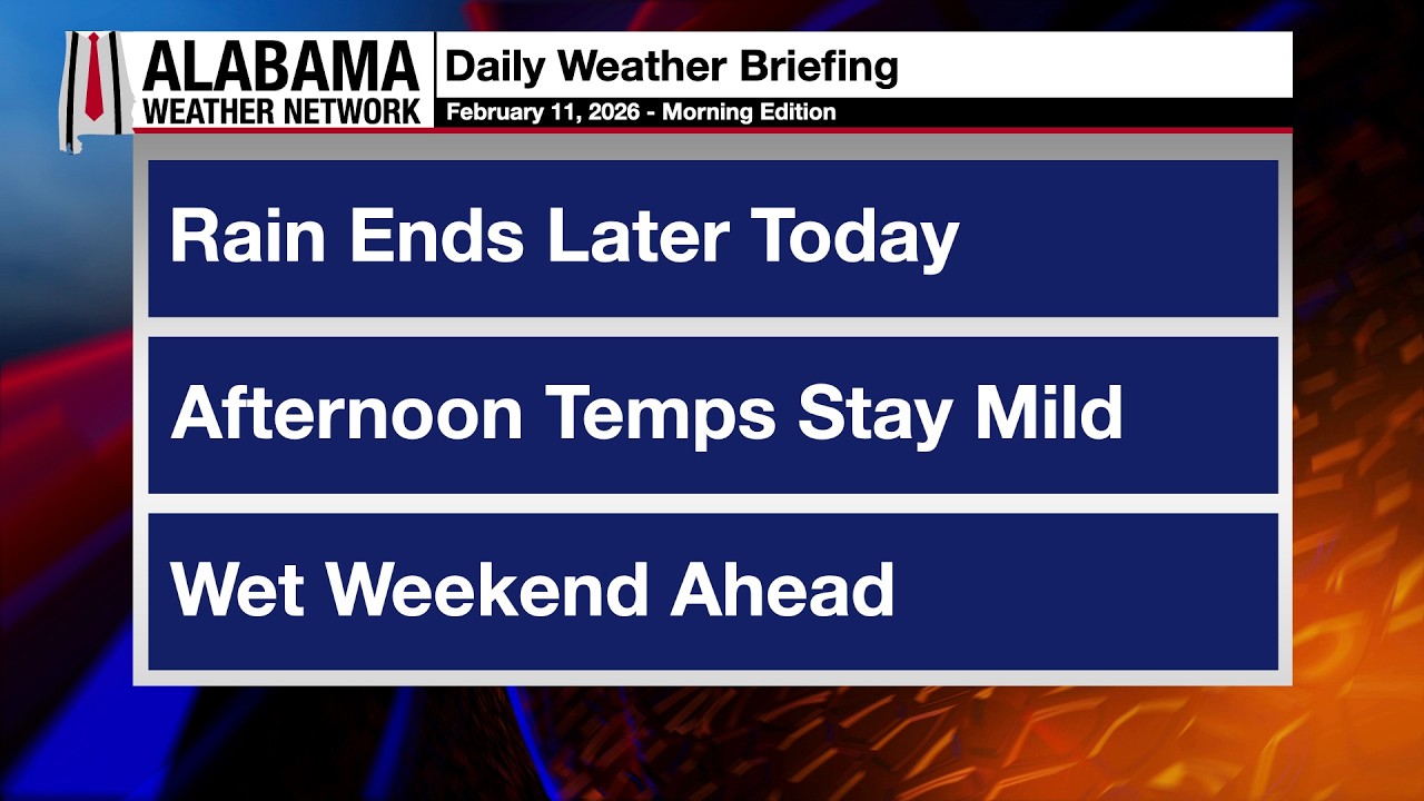 James Spann's Morning Briefing - Wednesday 2.11.26
