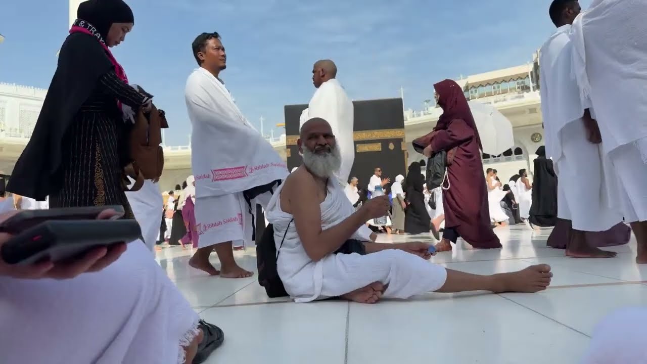 Live from the Mataf on this blessed Jumu’ah. #kabalive 