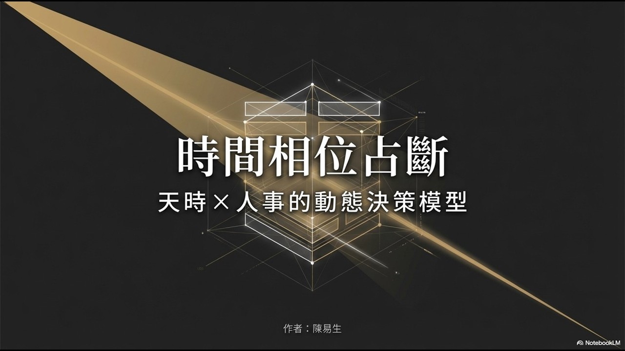 《時間相位占斷——天時 × 人事的動態決策模型》ＡＩ影片