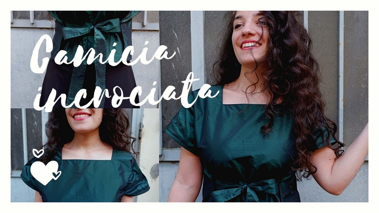 DIY CAMICIA VELOCE - (Riciclo tessuti accumulati nell'armadio)