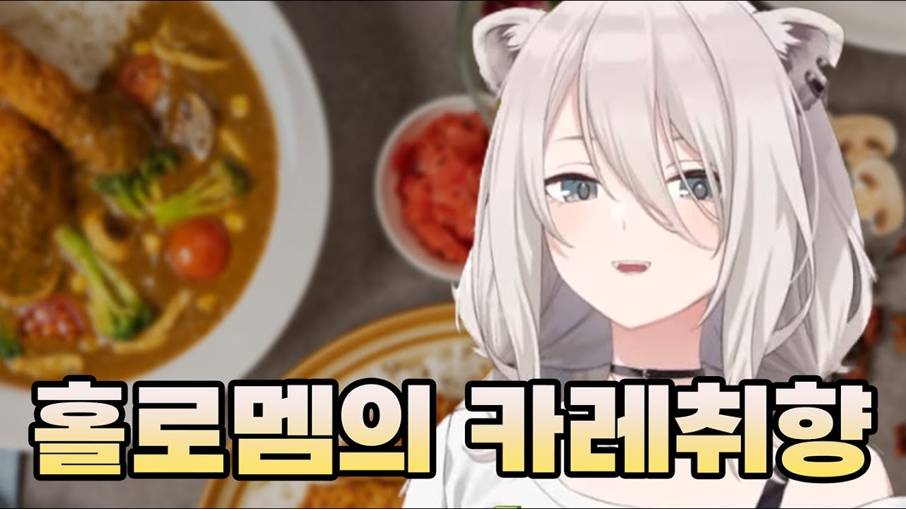 홀로라이브 멤버들의 카레취향에 대해 알아보자 [총집편]