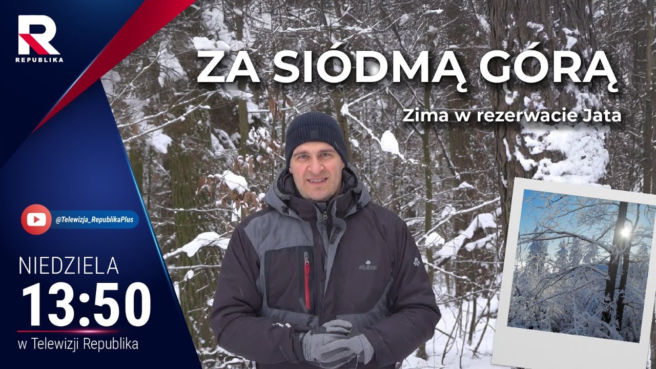 Za Siódmą Górą Zima w rezerwacie Jata