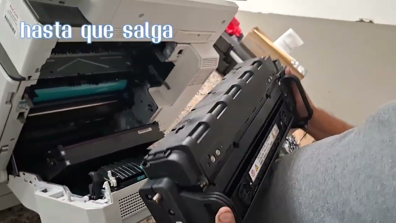 RICOH MP 5001 5002 y otras Retirar e Instalar la Unidad Fusora