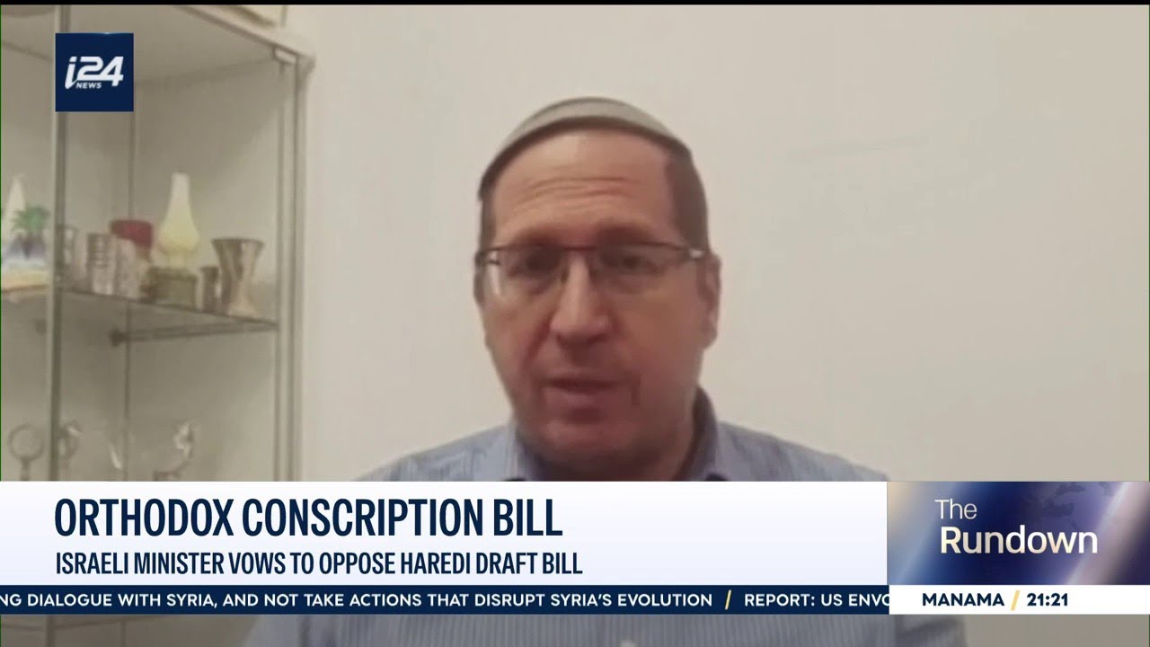 Israeli minister vows to oppose Haredi draft bill