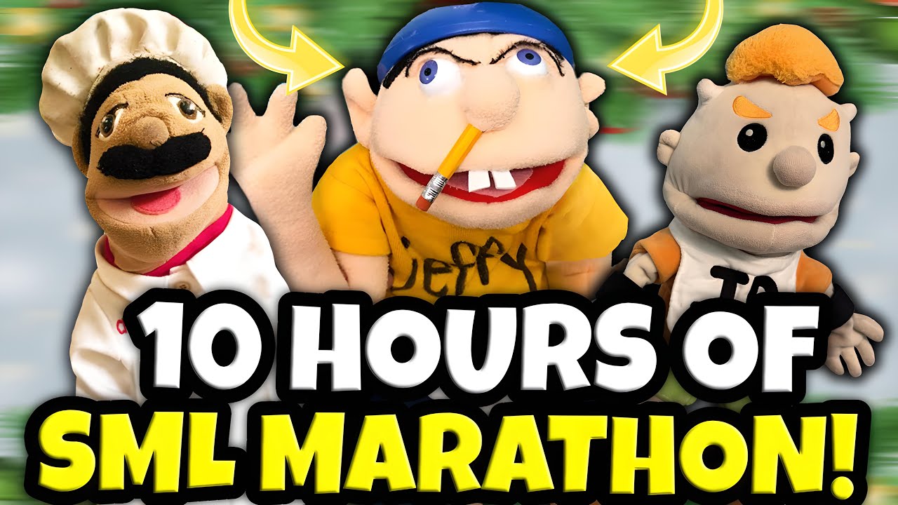 *10 HOURS* OF SML MARATHON! (FUNNIEST JEFFY VIDEOS)