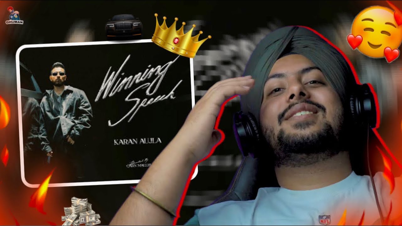 Reaction on Winning Speech (Music Video) - Karan Aujla | Mxrci