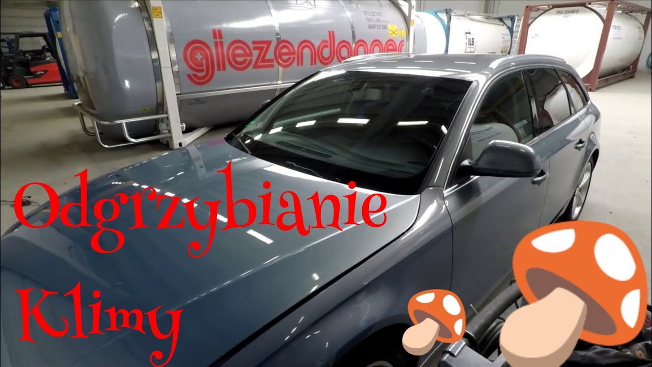 Audi A4 B8 - Odgrzybianie klimatyzacji/Removing air conditioning