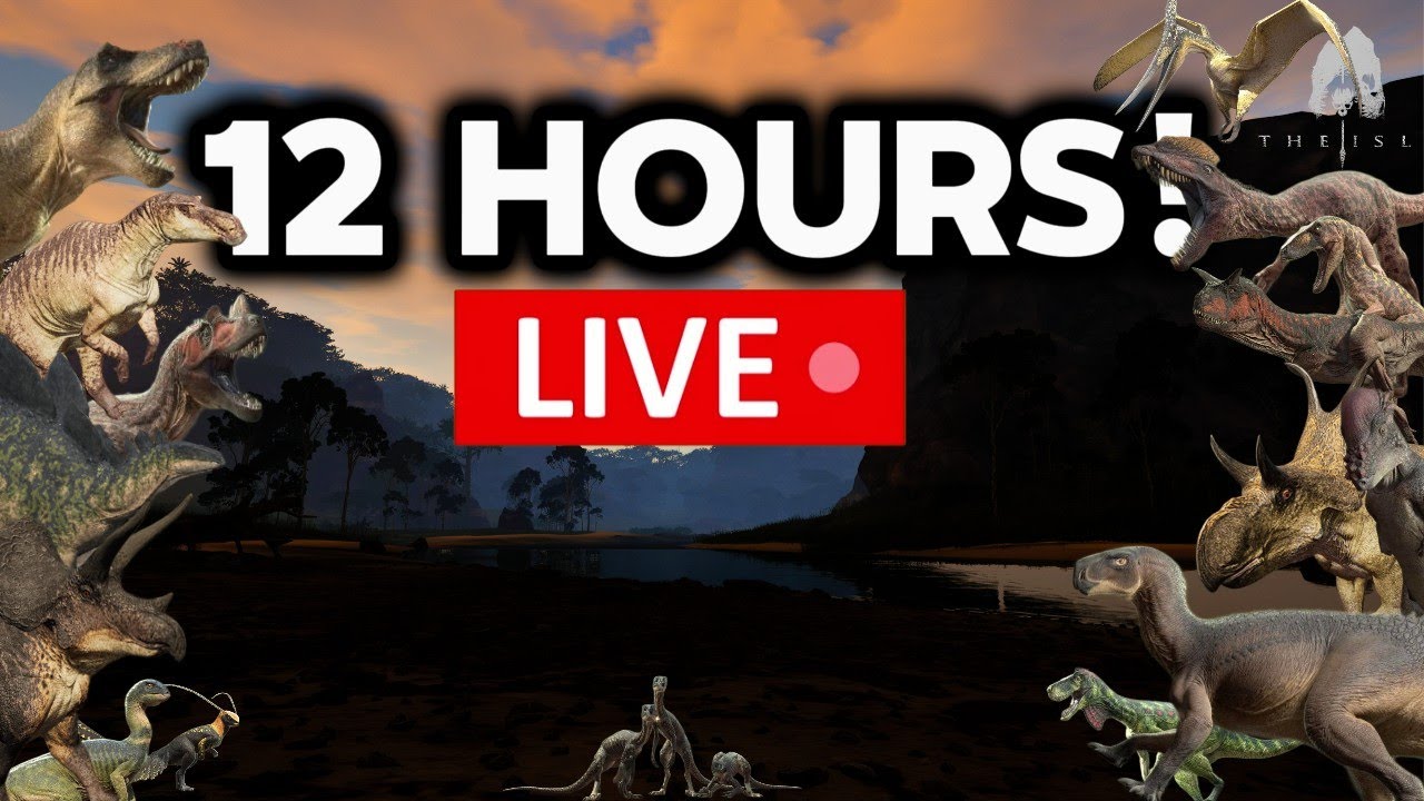 12 Hour Stream on The Isle!