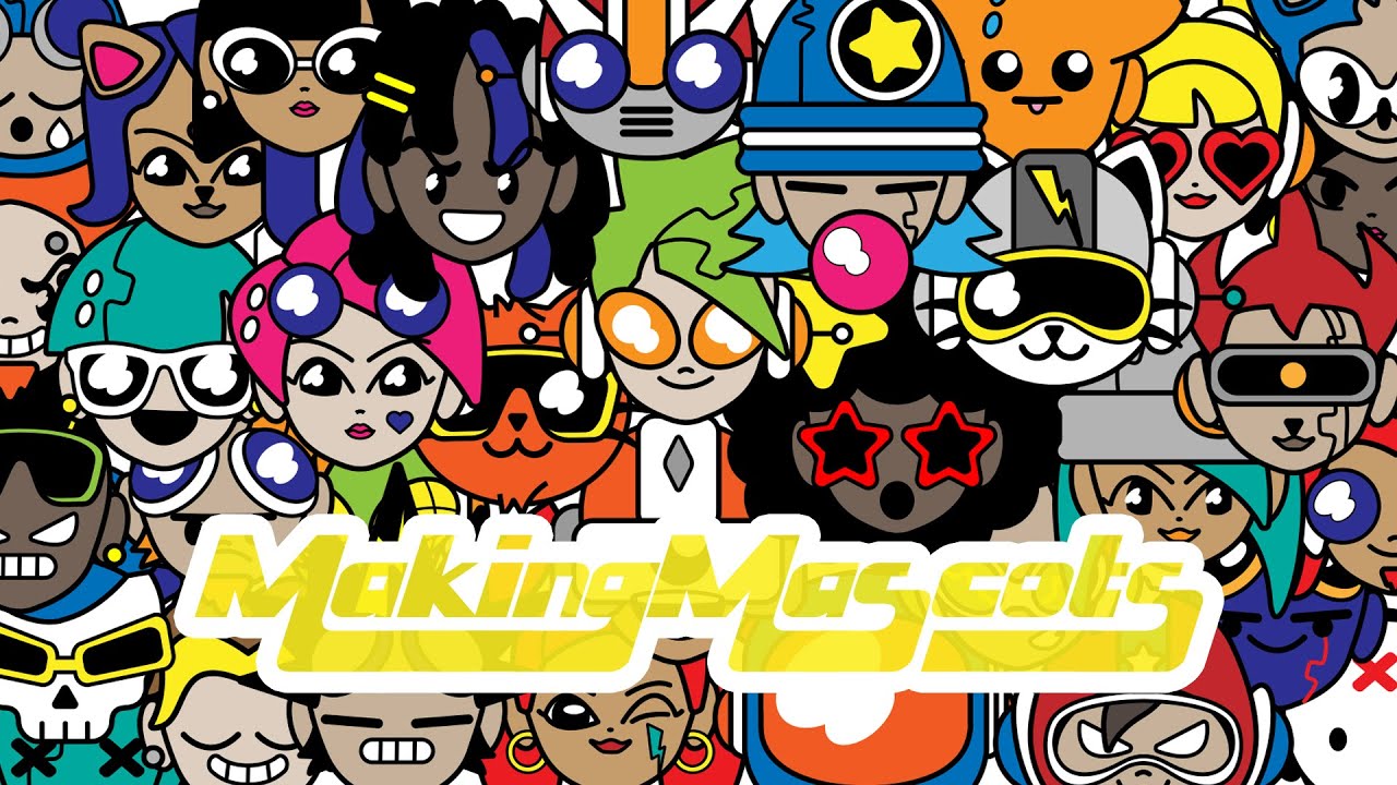 Y2K Mascot Maker + Great Color Schemes in Illustrator